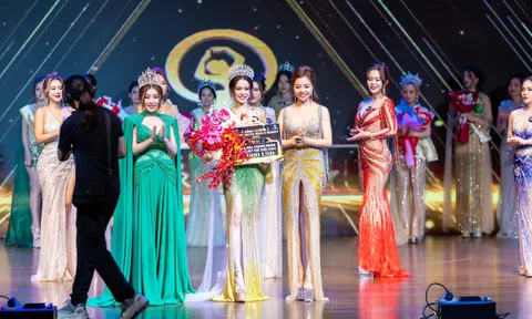 Nguyễn Mỹ Nhân được gọi tên Á hậu 3 Hoa hậu Doanh nhân Sắc đẹp Thế giới 2024