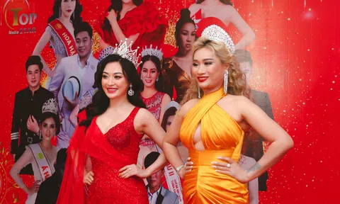 Hoa hậu Thiện nguyện Trịnh Lan Trinh ấn tượng trước các thí sinh Hoa hậu Doanh nhân Việt Nam Toàn cầu 2022 trong đêm bán kết