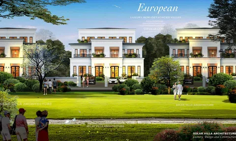 Phong cách kiến trúc Châu Âu trong BST "999 Luxury Villa Styles"