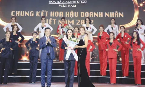Danh hiệu Người đẹp Truyền thông Hoa hậu Doanh nhân Việt Nam 2022 thuộc về Doanh nhân Uông Phương Thảo