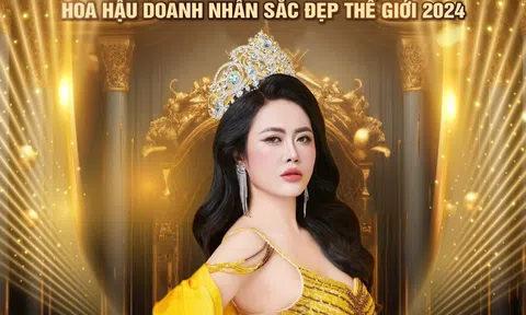 Á hậu Nguyễn Thị Tâm đảm nhận vai trò giám khảo Hoa hậu Doanh nhân Sắc đẹp Thế giới 2024
